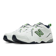 Men's Cross-Training New Balance 608 White with Navy & Lime Green J95b6238